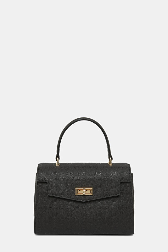 BLACK MONOGRAM BAG