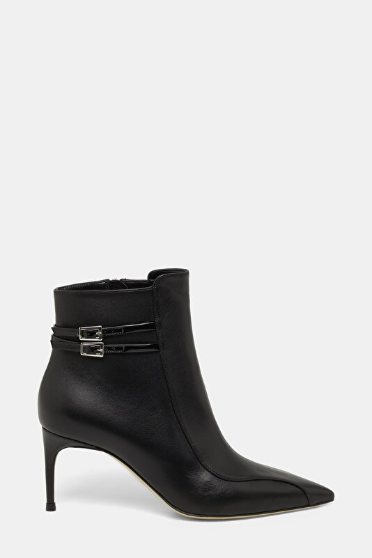 BLACK LEATHER BOOT