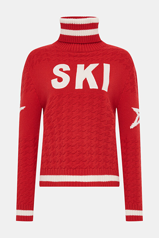 WHİTE WOOL JERSEY