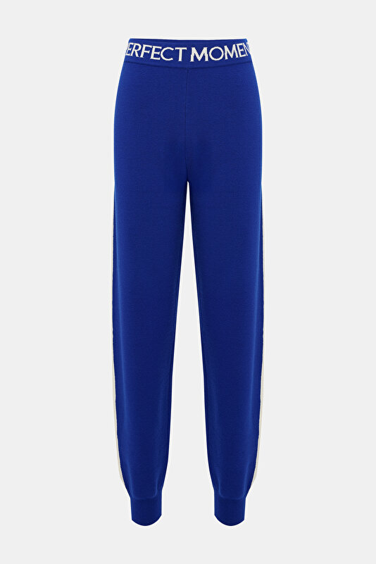 ECRU WOOL SPORTS TROUSERS