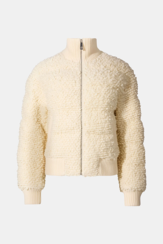 ECRU WOOL COAT