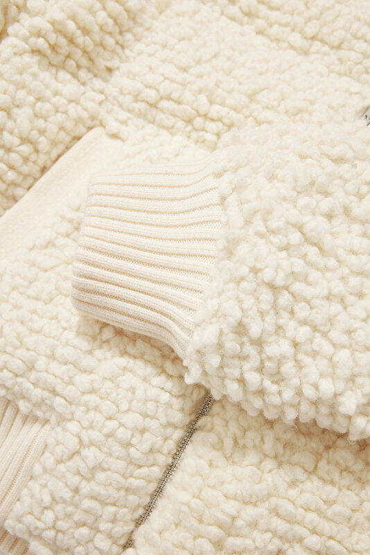 ECRU WOOL COAT 4