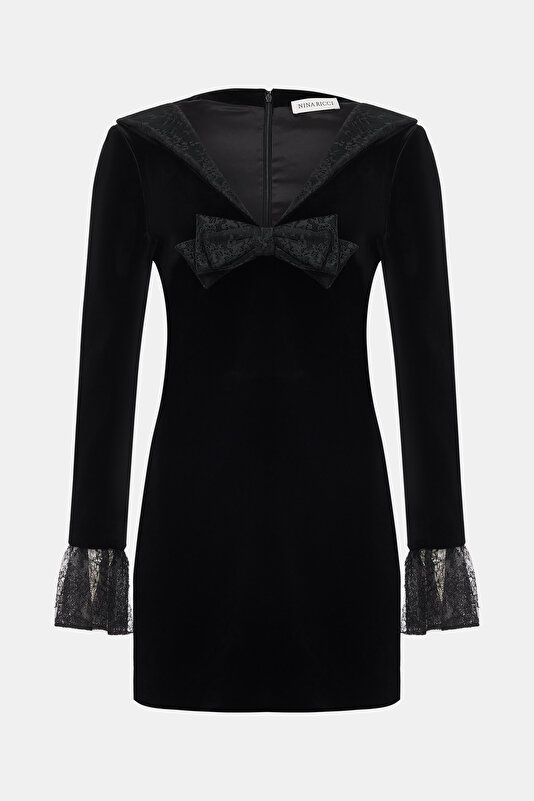 BLACK MİNİ DRESS