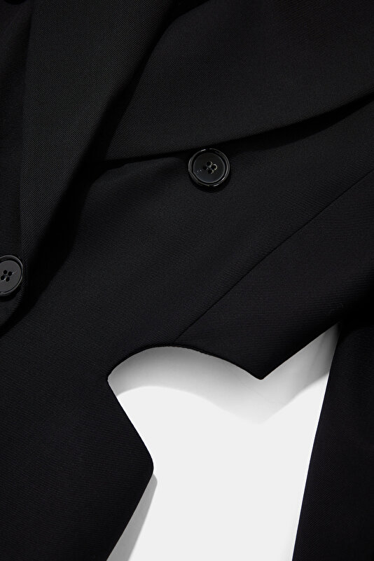 BLACK WOOL JACKET 4
