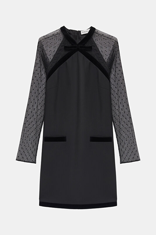 BLACK MİNİ DRESS