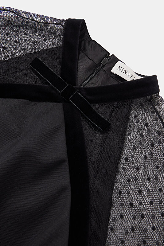 BLACK MİNİ DRESS 3