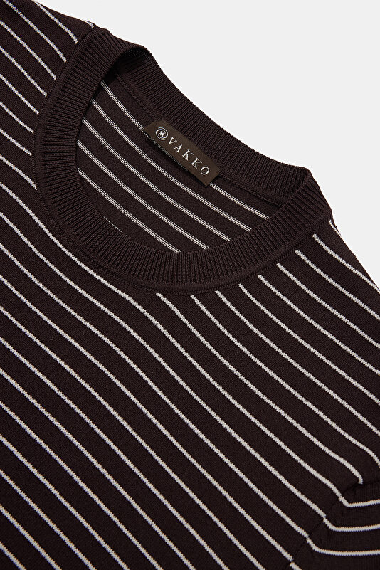 STONE COLOR BASIC / ROUND NECKLINE SHORT SLEEVE TSHIRT 3