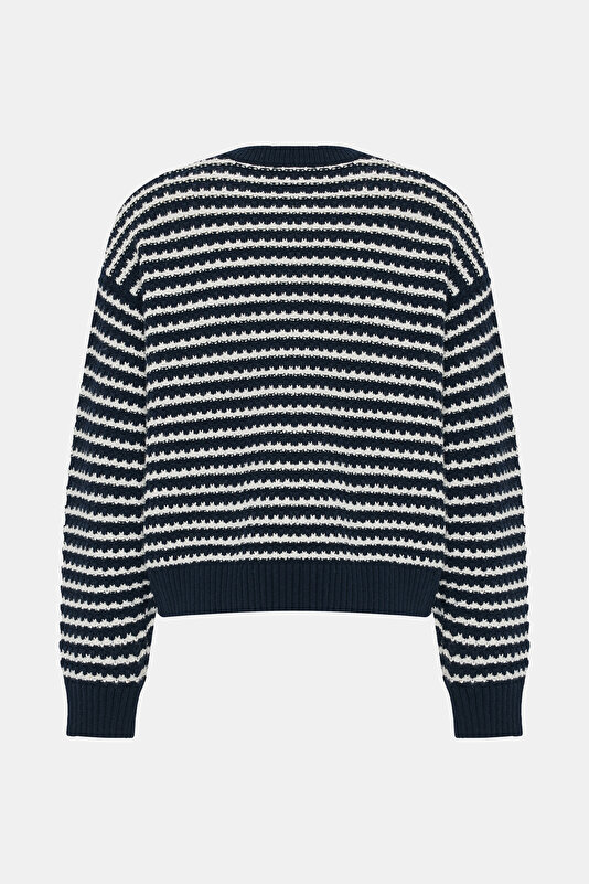 WHITE WOOL JERSEY 2