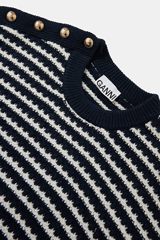 WHITE WOOL JERSEY 3
