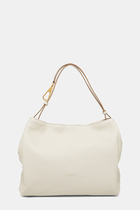 ECRU LEATHER BAG