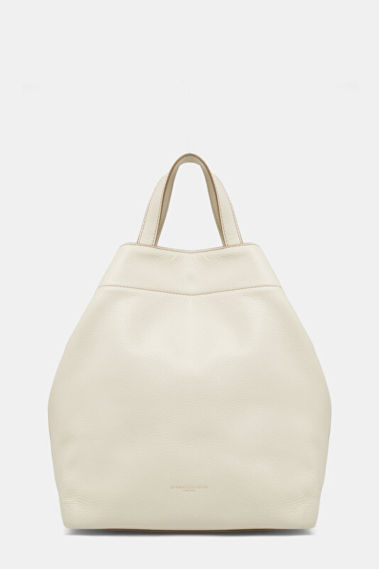 EKRU DERİ ÇANTA