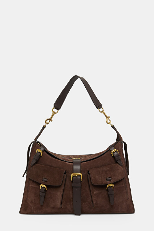 BROWN LEATHER BAG