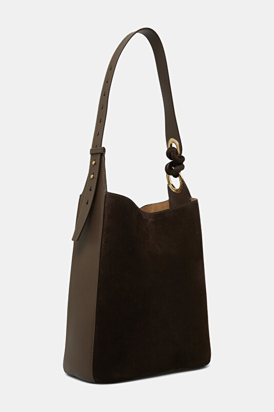 BROWN SUEDE BAG 2