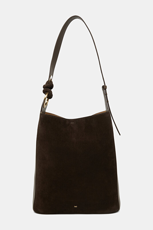 BROWN SUEDE BAG 3