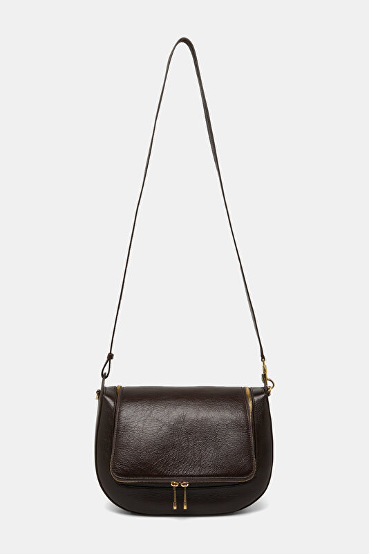 BROWN LEATHER BAG 2