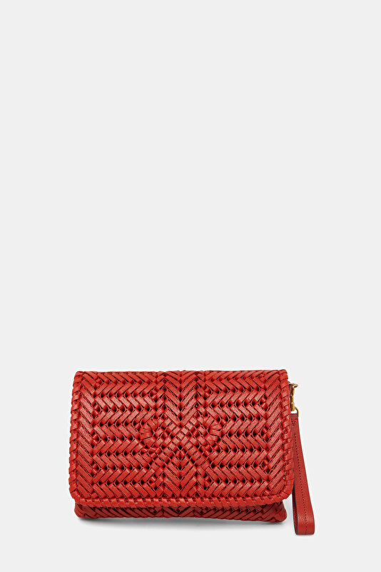 RED LEATHER BAG