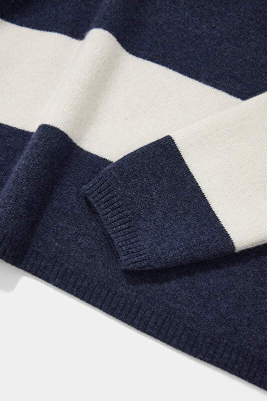 ECRU POLO NECK TRICOT 4