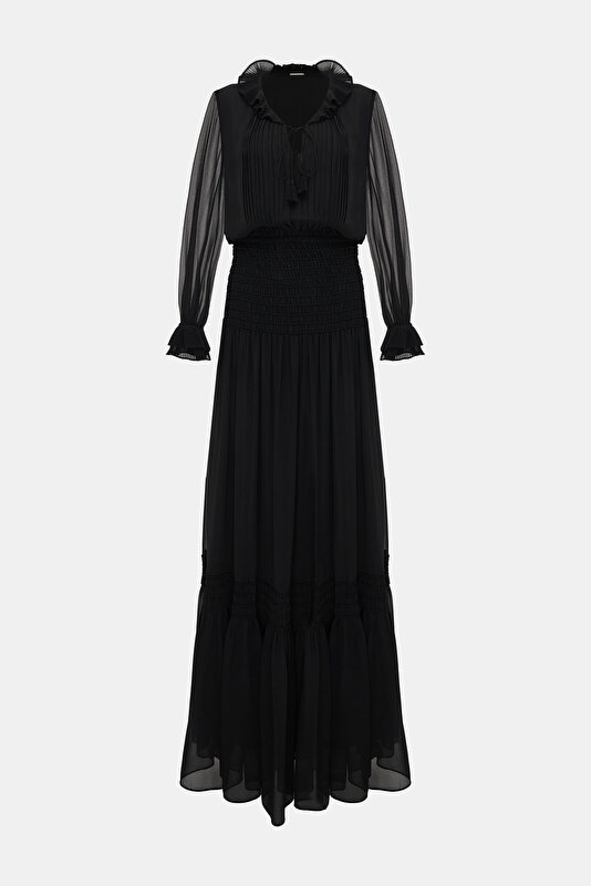 BLACK MAXI DRESS
