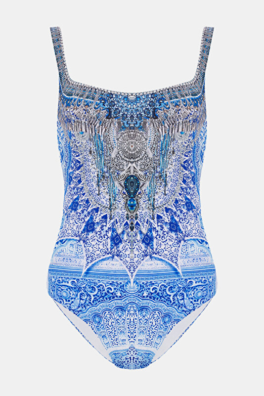 LIGHT BLUE SWIMSUIT