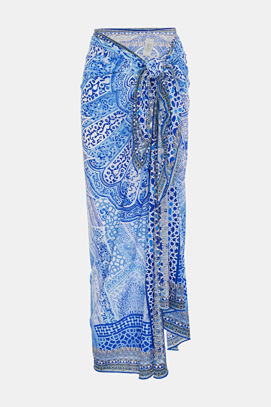 LIGHT BLUE PAREO