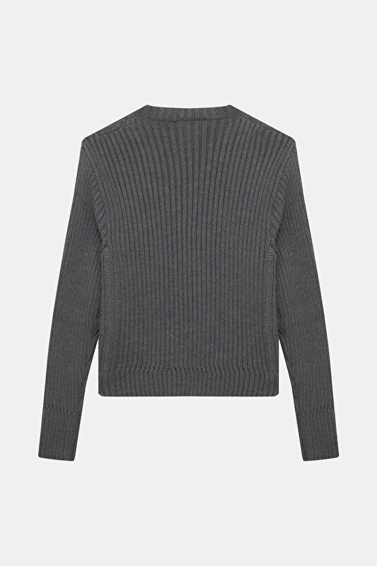 DARK GREY WOOL JERSEY 2