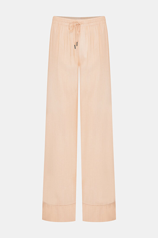 SALMON WIDE LEG TROUSERS 4