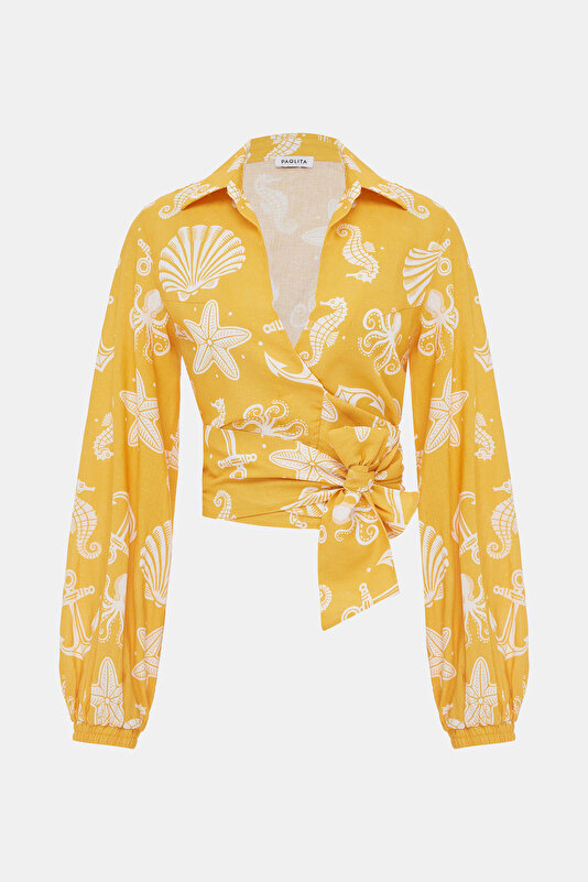 DARK YELLOW SHIRT