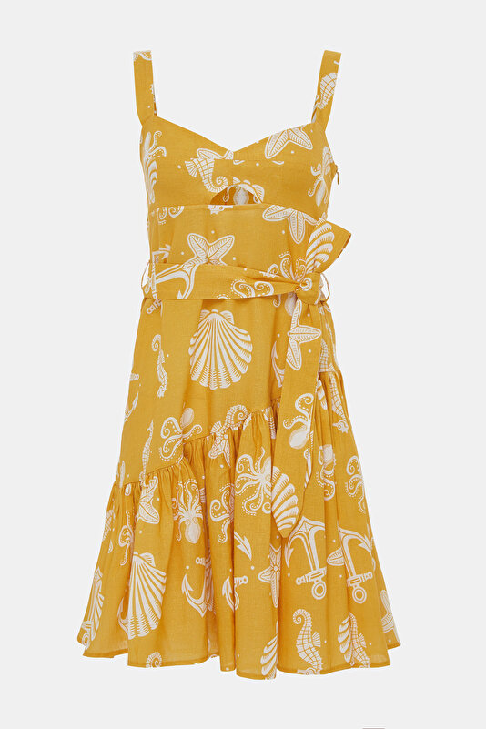 DARK YELLOW DRESS