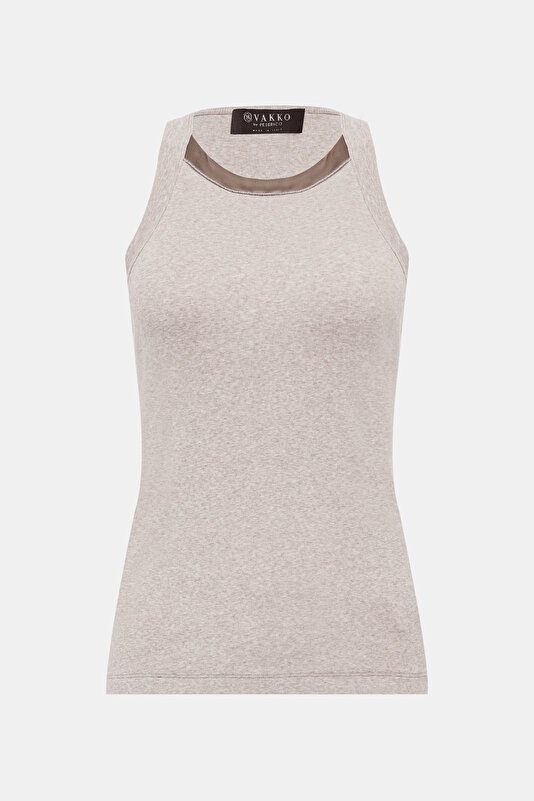 MINK HALTER SLEEVELESS TSHIRT 4