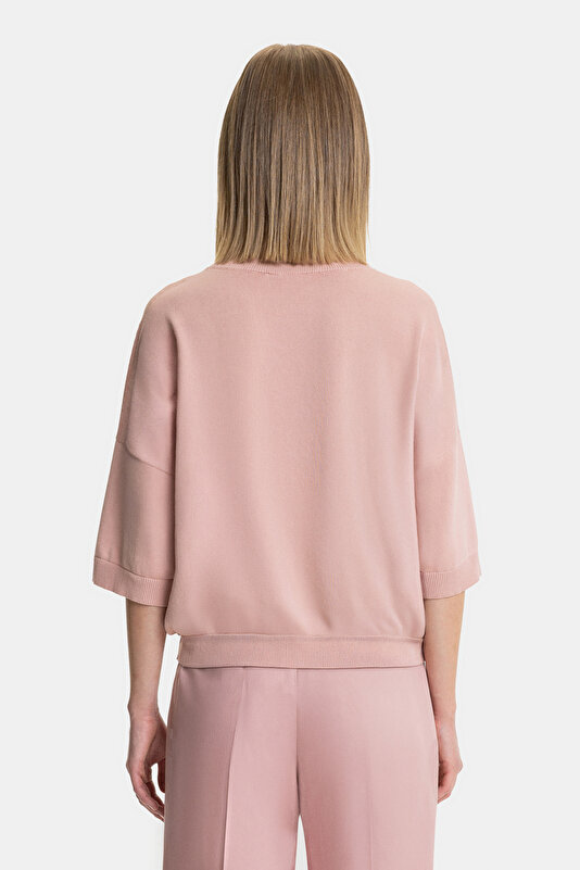 DRIED ROSE BASIC / ROUND NECKLINE TRICOT 2