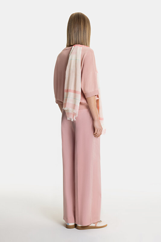 DRIED ROSE BASIC / ROUND NECKLINE TRICOT 4