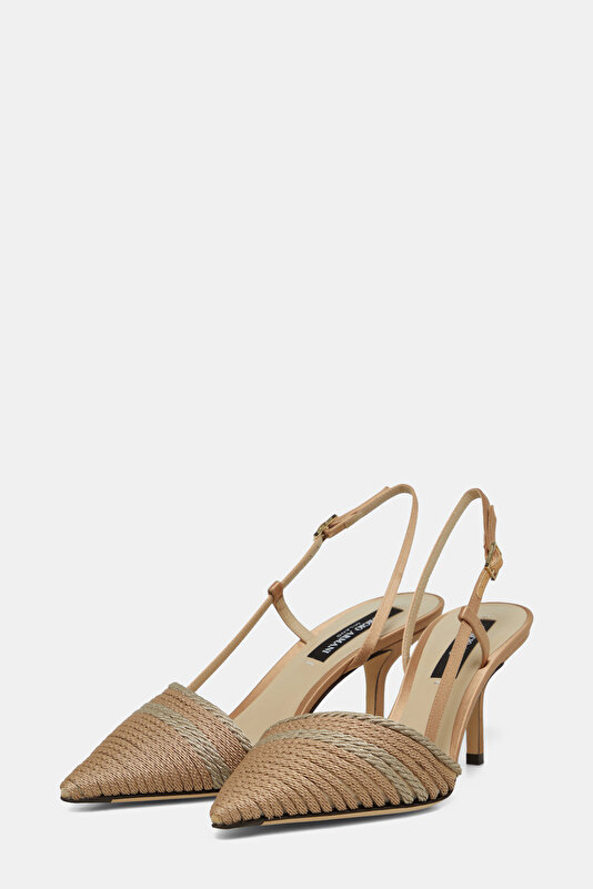 GREY SATIN SHOE 2