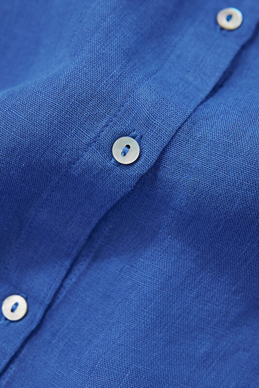 BLUE OFF THE SHOULDER SHIRT 4