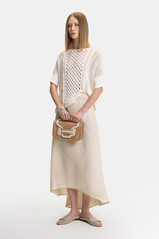 BEIGE SKIRT
