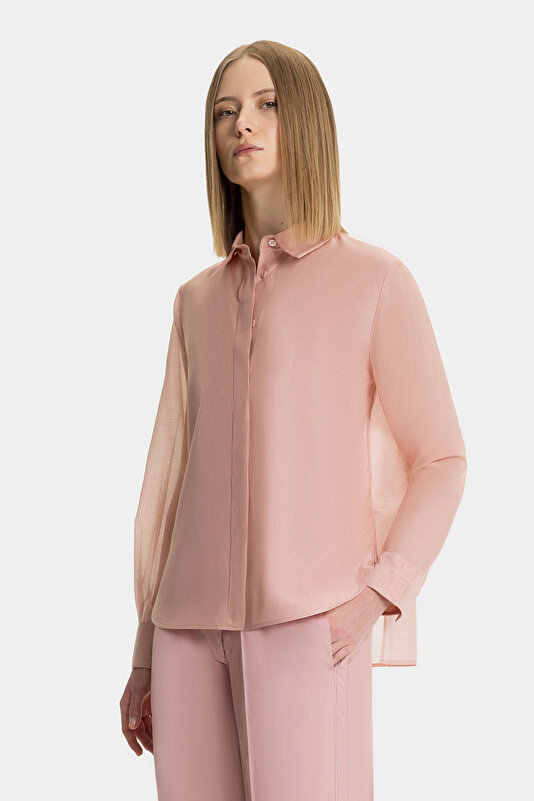 DRIED ROSE LONG SLEEVE SHIRT