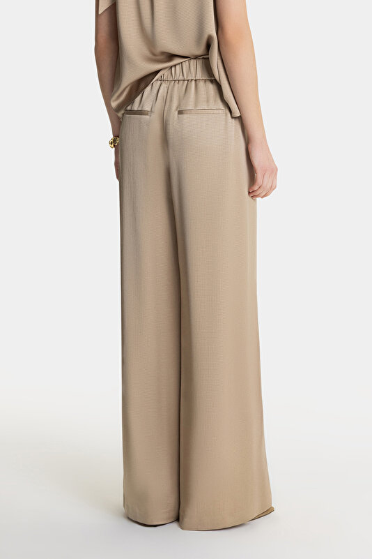 CAMEL WIDE LEG TROUSERS 3
