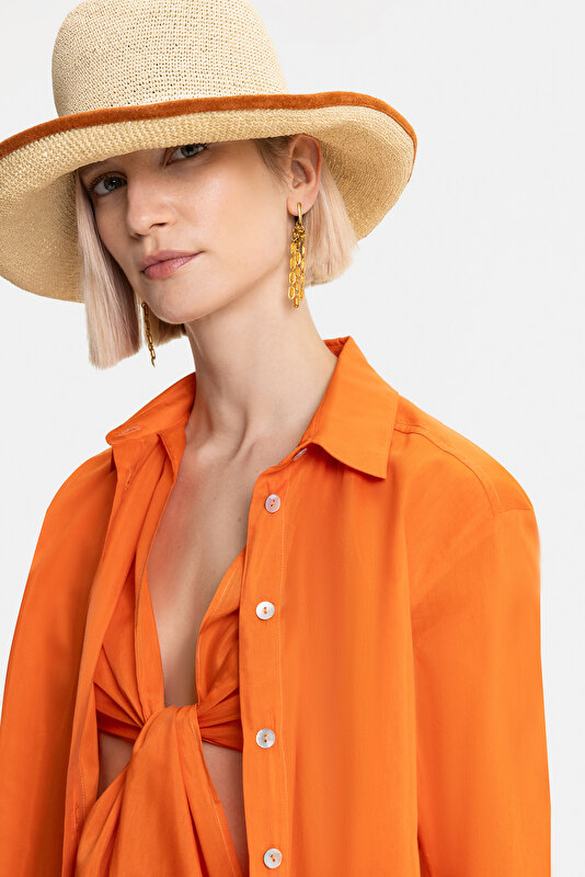 ORANGE LONG SLEEVE SHIRT 3