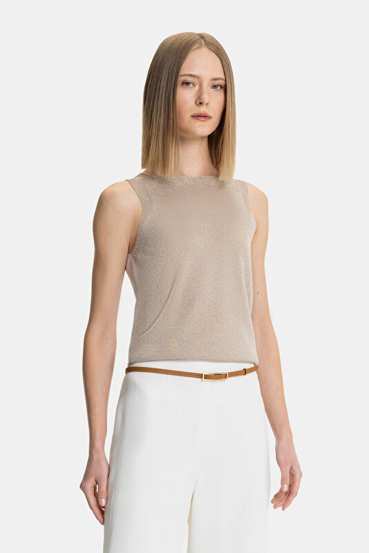BLUE V NECK TRICOT 3