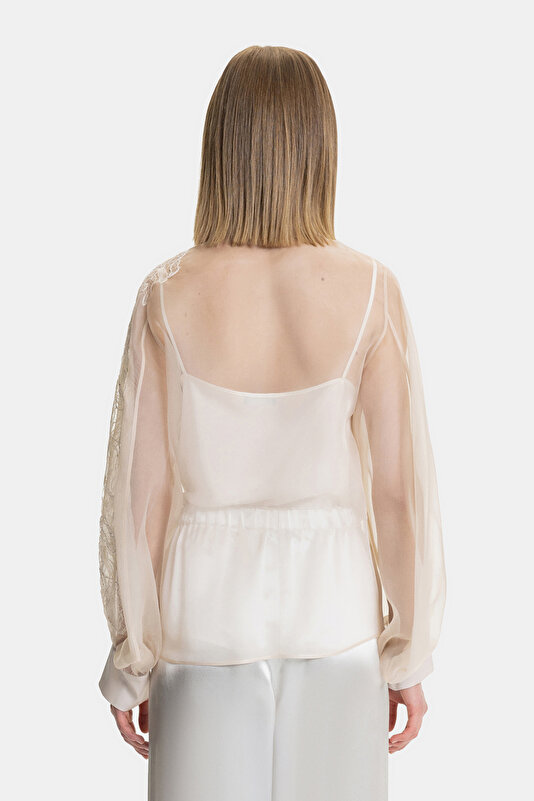 BEIGE LONG SLEEVE SHIRT 2