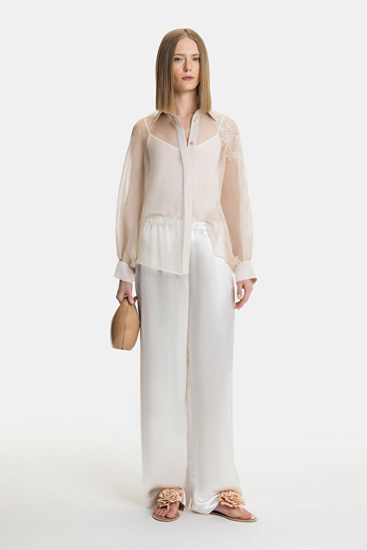 BEIGE LONG SLEEVE SHIRT 4
