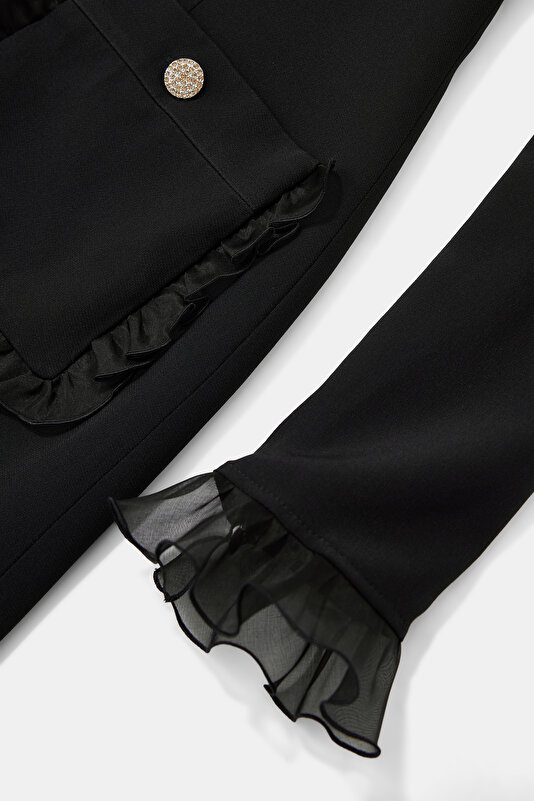 BLACK MİNİ DRESS 4