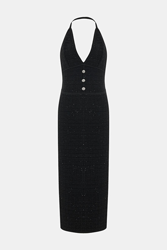 BLACK MİDİ DRESS