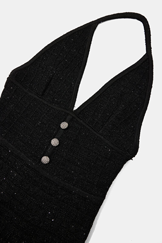 BLACK MİDİ DRESS 3