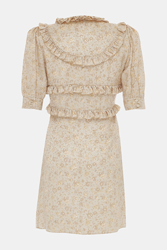 CREAM MİNİ DRESS 2