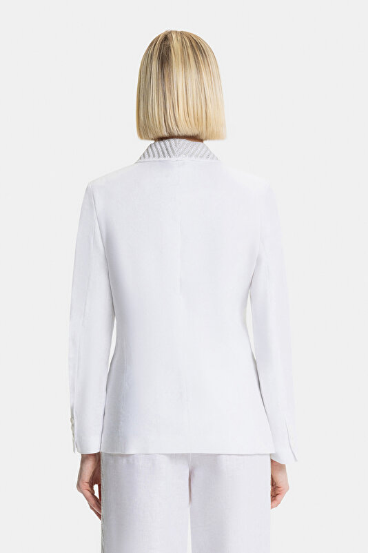 GREY SHAWL COLLAR JACKET 2