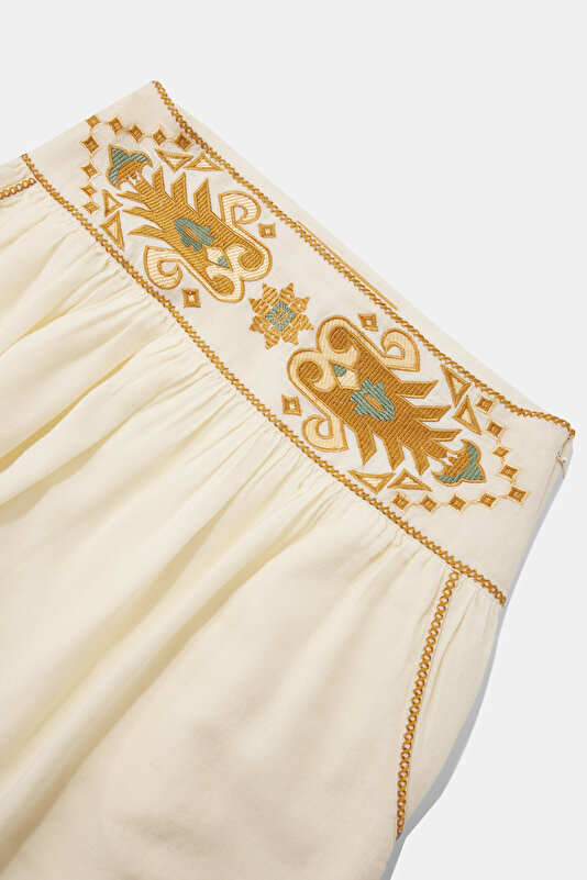CAMEL SKIRT 3