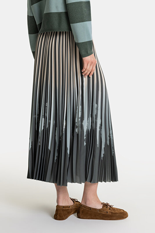 KHAKI BEİGE SKIRT 3