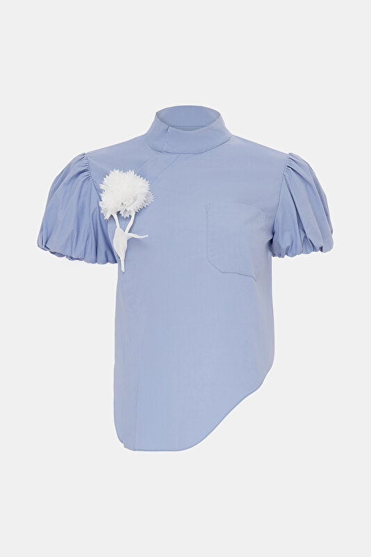BLUE BLOUSE