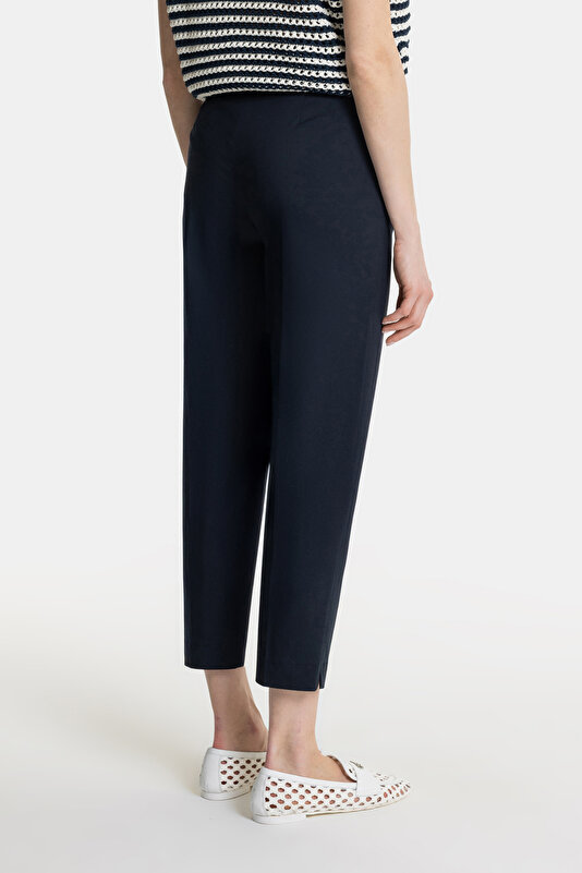 LACİVERT DAR PAÇA PANTOLON 3