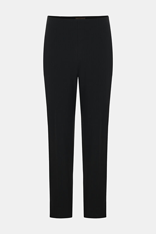 BLACK SKINNY LEG TROUSERS